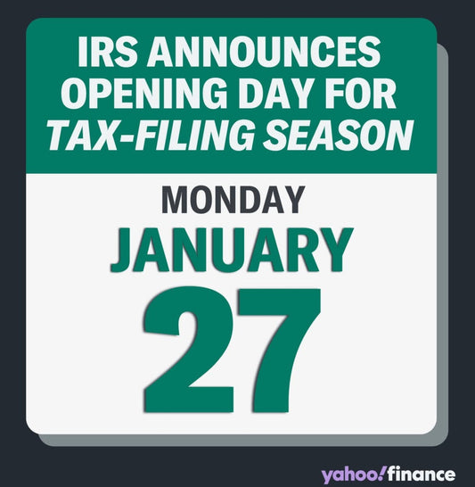 📢 Exciting News! 📢 🗓️ Mark your calendars: The IRS officially starts accepting 2024 tax returns on January 27th, 2025! 🎉